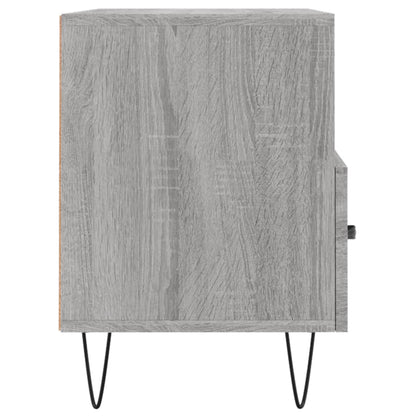 vidaXL TV Cabinet Grey Sonoma 80x36x50 cm Engineered Wood