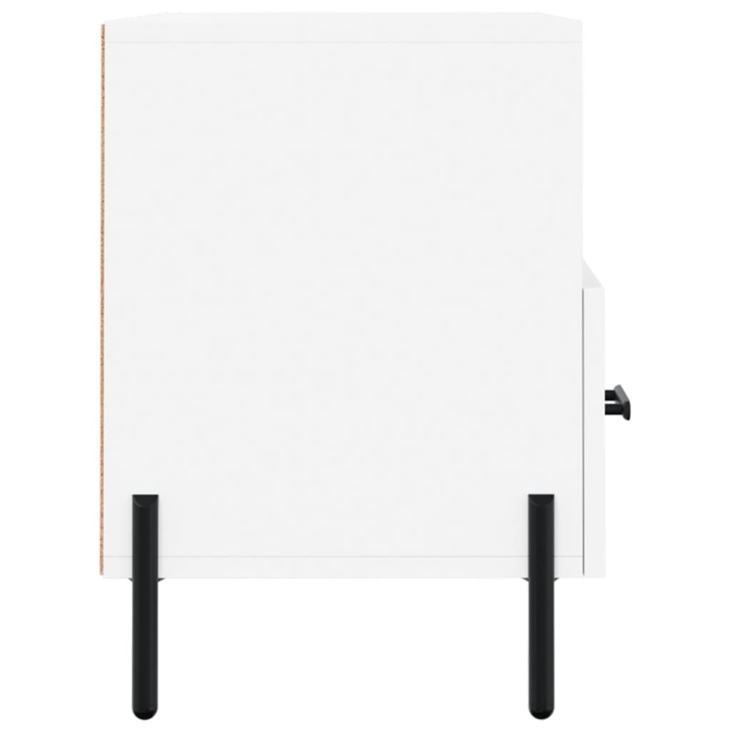 vidaXL TV Cabinet White 80x36x50 cm Engineered Wood