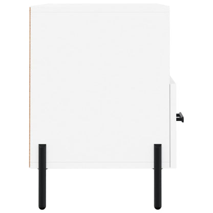 vidaXL TV Cabinet White 80x36x50 cm Engineered Wood