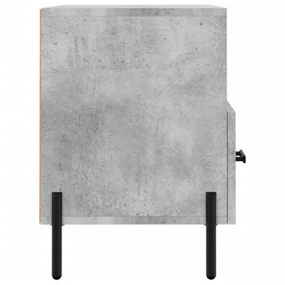 vidaXL TV Cabinet Concrete Grey 80x36x50 cm Engineered Wood