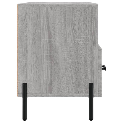 vidaXL TV Cabinet Grey Sonoma 80x36x50 cm Engineered Wood