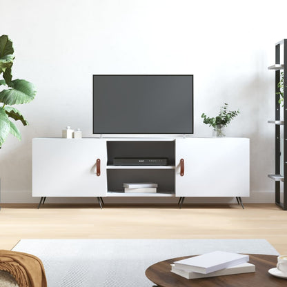 vidaXL TV Cabinet White 150x30x50 cm Engineered Wood