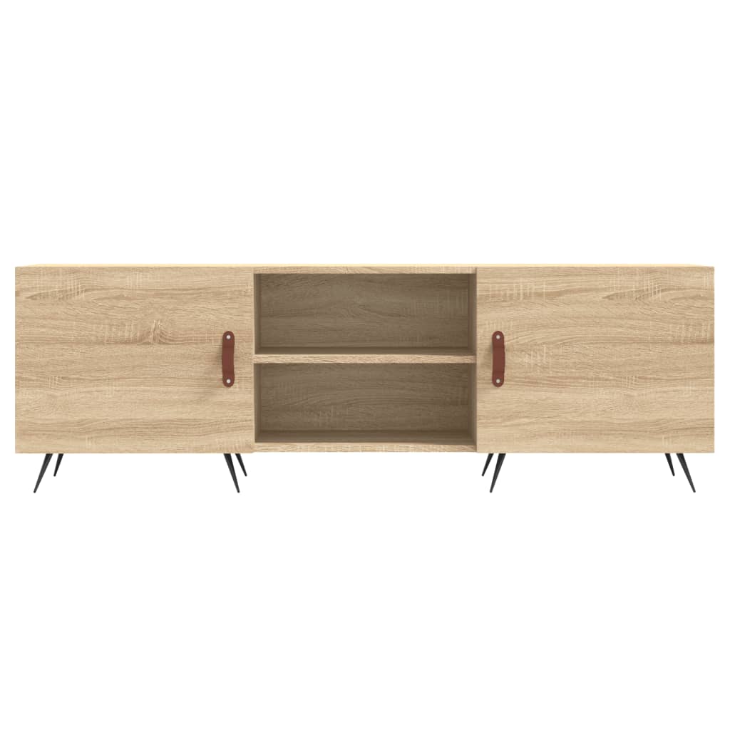 vidaXL TV Cabinet Sonoma Oak 150x30x50 cm Engineered Wood