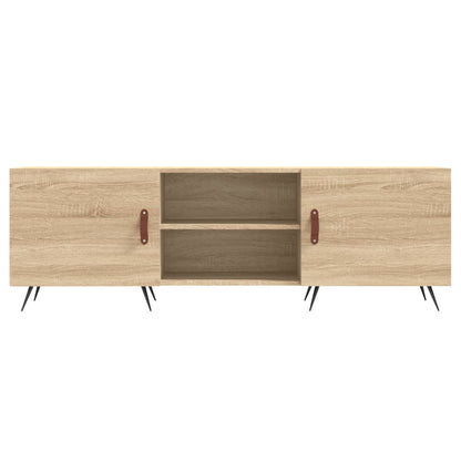 vidaXL TV Cabinet Sonoma Oak 150x30x50 cm Engineered Wood