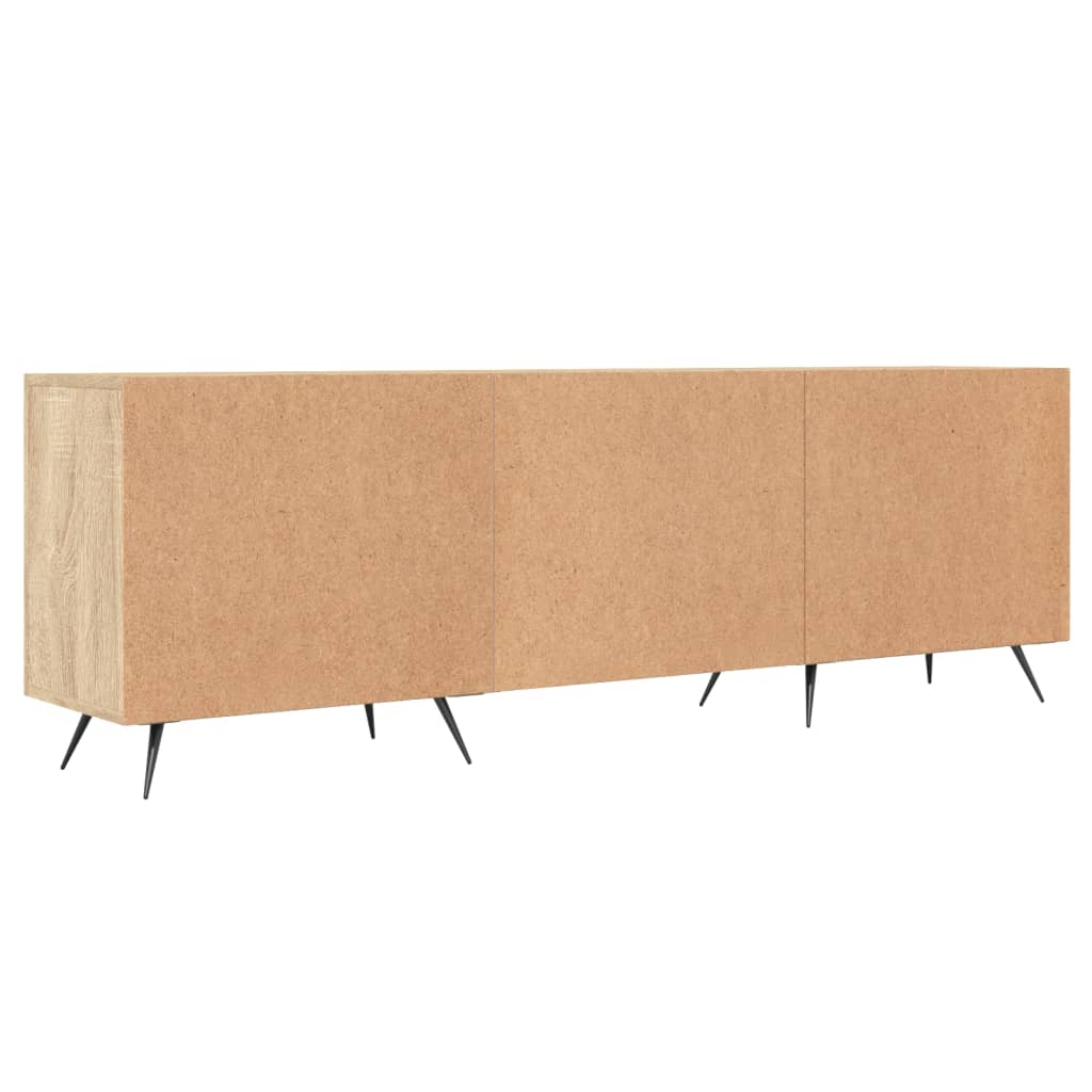vidaXL TV Cabinet Sonoma Oak 150x30x50 cm Engineered Wood