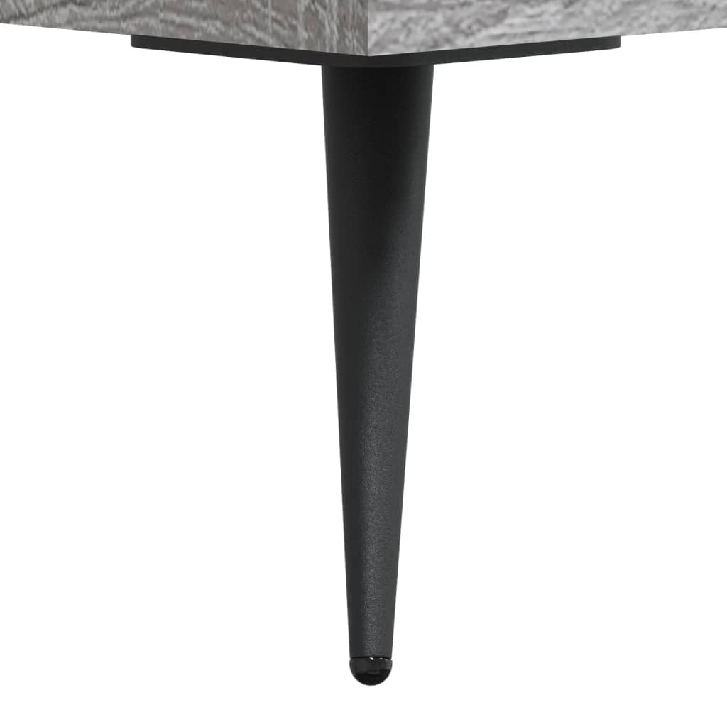 vidaXL TV Cabinet Grey Sonoma 150x30x50 cm Engineered Wood
