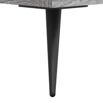 vidaXL TV Cabinet Grey Sonoma 150x30x50 cm Engineered Wood