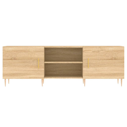 vidaXL TV Cabinet Sonoma Oak 150x30x50 cm Engineered Wood