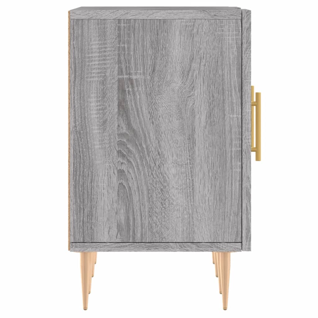 vidaXL TV Cabinet Grey Sonoma 150x30x50 cm Engineered Wood
