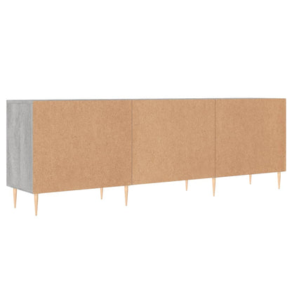 vidaXL TV Cabinet Grey Sonoma 150x30x50 cm Engineered Wood