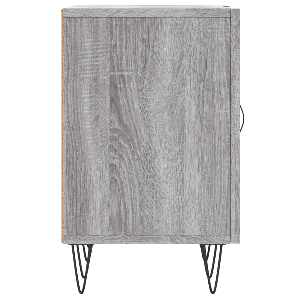 vidaXL TV Cabinet Grey Sonoma 150x30x50 cm Engineered Wood