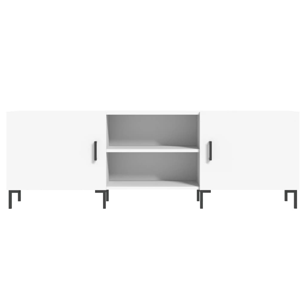 vidaXL TV Cabinet White 150x30x50 cm Engineered Wood