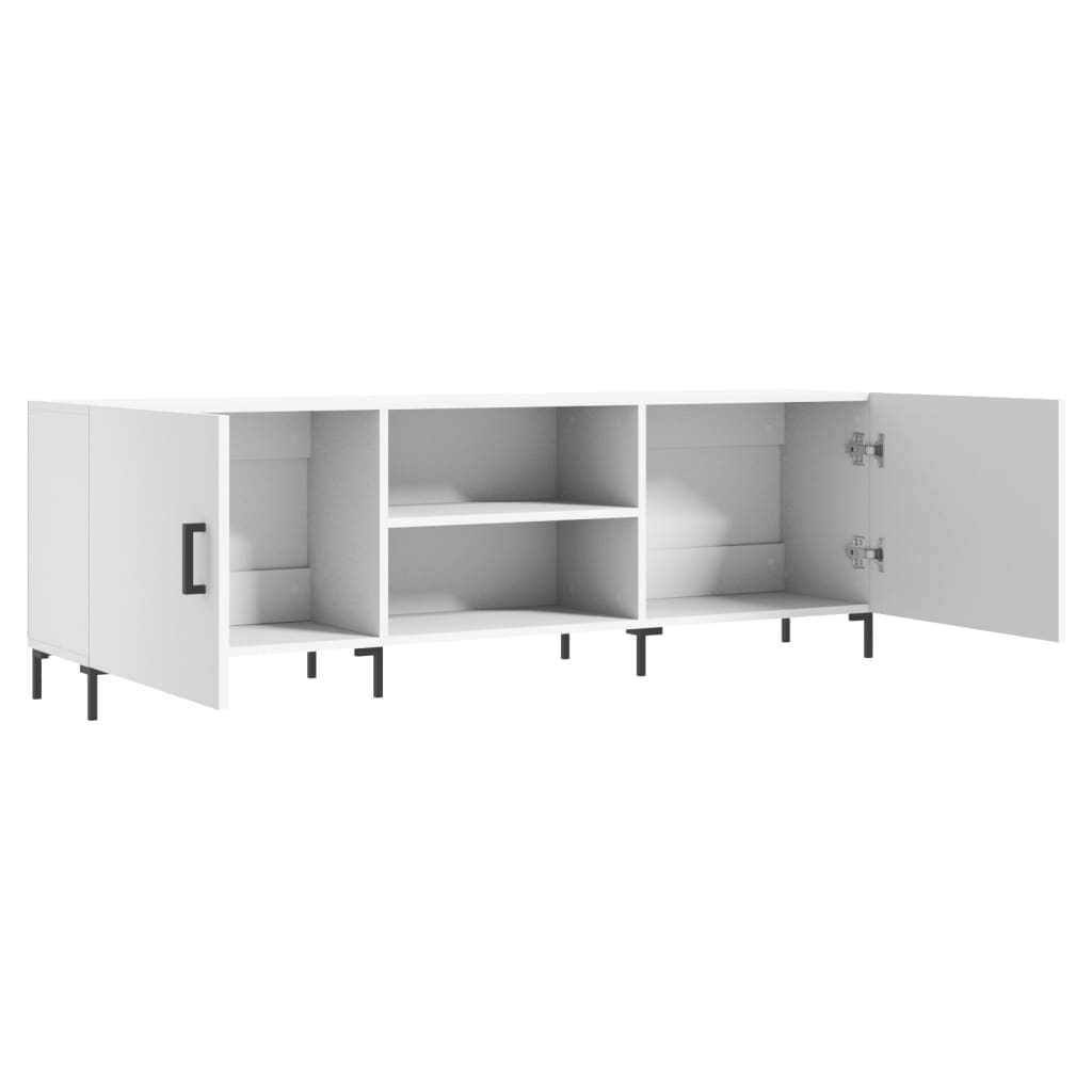 vidaXL TV Cabinet White 150x30x50 cm Engineered Wood