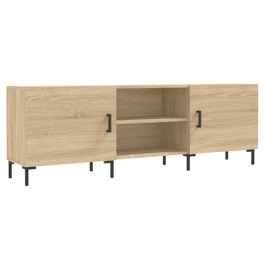 vidaXL TV Cabinet Sonoma Oak 150x30x50 cm Engineered Wood