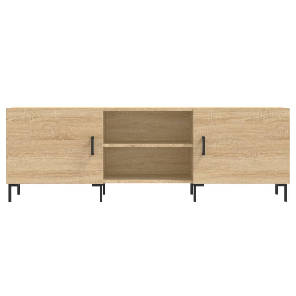 vidaXL TV Cabinet Sonoma Oak 150x30x50 cm Engineered Wood
