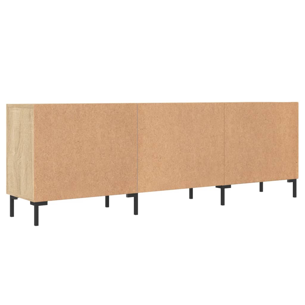 vidaXL TV Cabinet Sonoma Oak 150x30x50 cm Engineered Wood