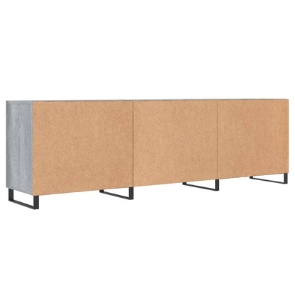 vidaXL TV Cabinet Grey Sonoma 150x30x50 cm Engineered Wood