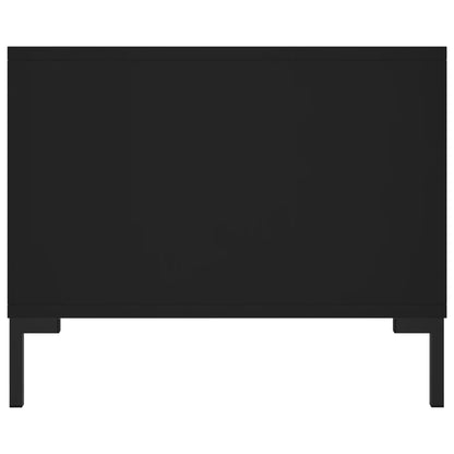 vidaXL Coffee Table Black 102x50x40 cm Engineered Wood