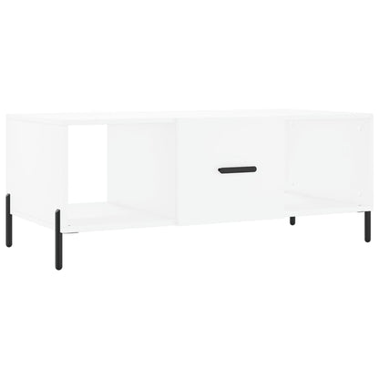 vidaXL Coffee Table White 102x50x40 cm Engineered Wood