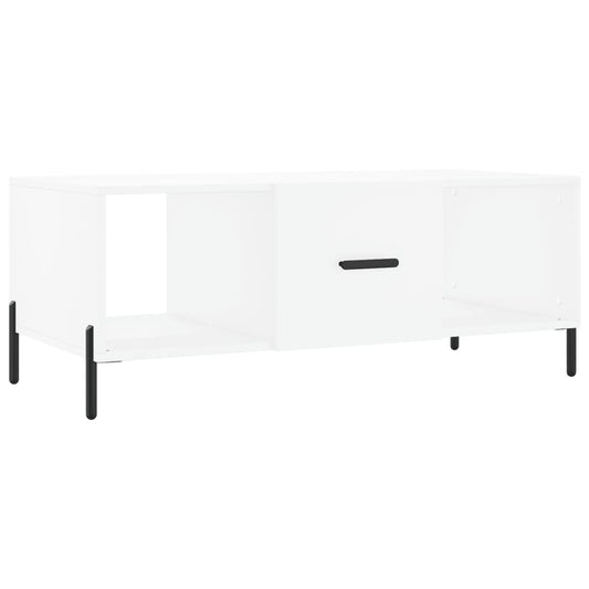 vidaXL Coffee Table White 102x50x40 cm Engineered Wood