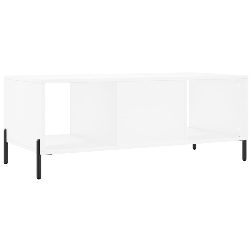 vidaXL Coffee Table White 102x50x40 cm Engineered Wood