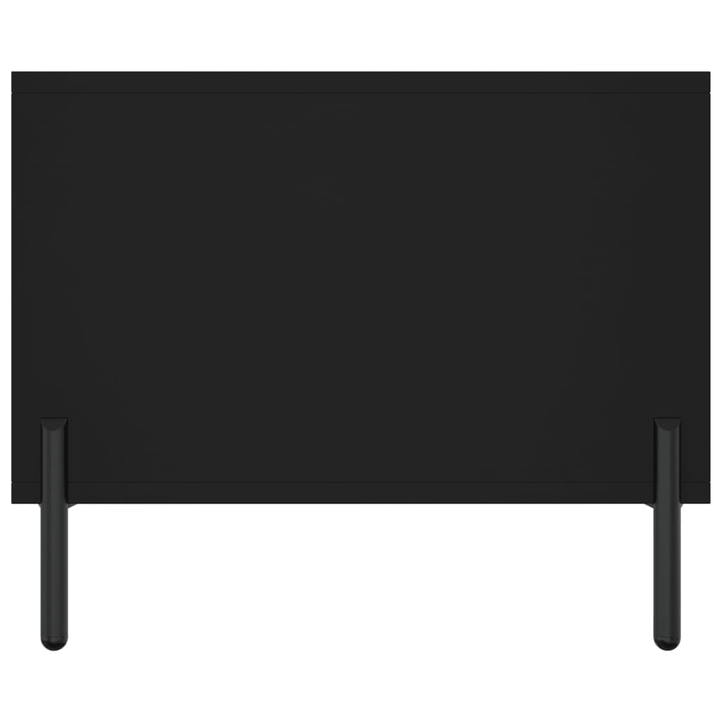 vidaXL Coffee Table Black 102x50x40 cm Engineered Wood