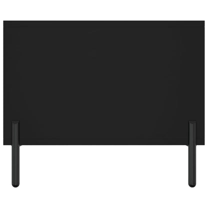 vidaXL Coffee Table Black 102x50x40 cm Engineered Wood