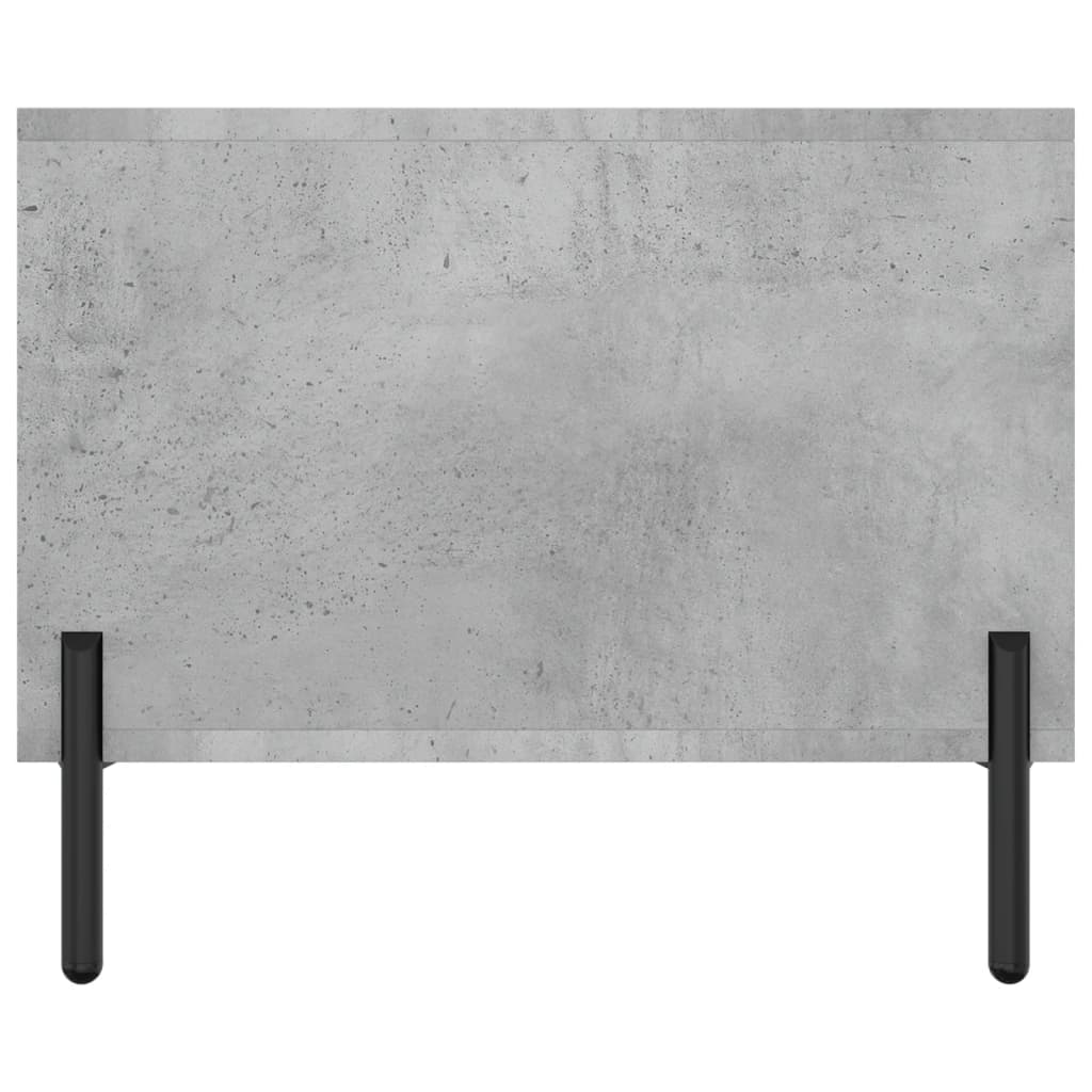 vidaXL Coffee Table Concrete Grey 102x50x40 cm Engineered Wood