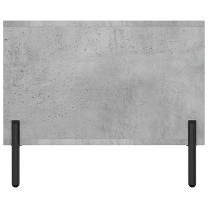 vidaXL Coffee Table Concrete Grey 102x50x40 cm Engineered Wood