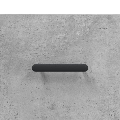 vidaXL Coffee Table Concrete Grey 102x50x40 cm Engineered Wood