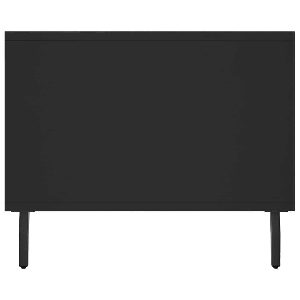 vidaXL Coffee Table Black 102x50x40 cm Engineered Wood