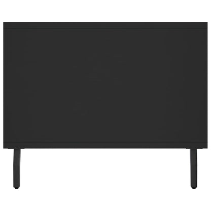 vidaXL Coffee Table Black 102x50x40 cm Engineered Wood