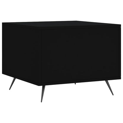 vidaXL Coffee Tables 2 pcs Black 50x50x40 cm Engineered Wood