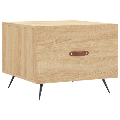 vidaXL Coffee Table Sonoma Oak 50x50x40 cm Engineered Wood