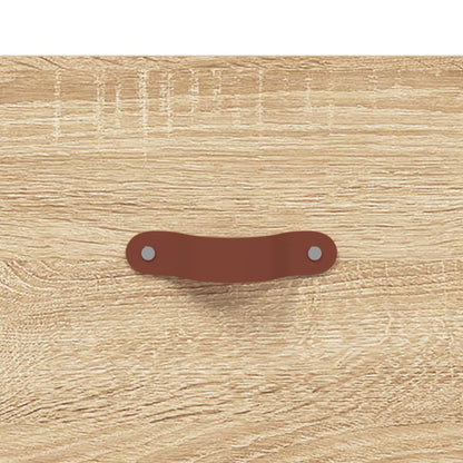 vidaXL Coffee Table Sonoma Oak 50x50x40 cm Engineered Wood