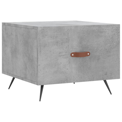vidaXL Coffee Tables 2 pcs Concrete Grey 50x50x40 cm Engineered Wood