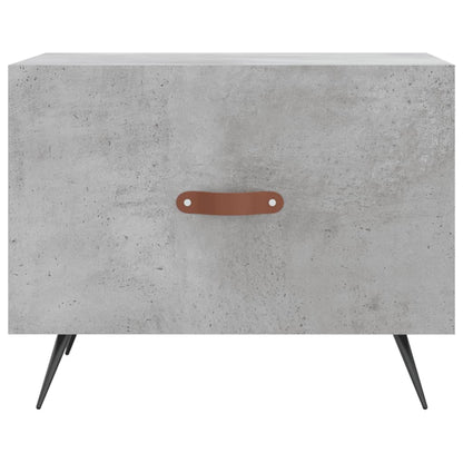 vidaXL Coffee Tables 2 pcs Concrete Grey 50x50x40 cm Engineered Wood
