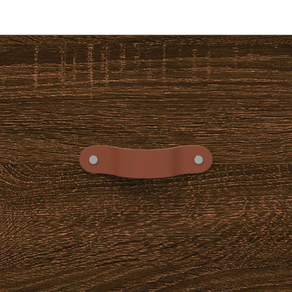 vidaXL Coffee Tables 2 pcs Brown Oak 50x50x40 cm Engineered Wood