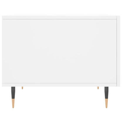 vidaXL Coffee Table White 50x50x40 cm Engineered Wood