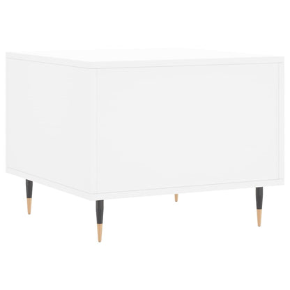 vidaXL Coffee Tables 2 pcs White 50x50x40 cm Engineered Wood