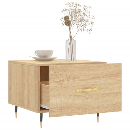 vidaXL Coffee Tables 2 pcs Sonoma Oak 50x50x40 cm Engineered Wood