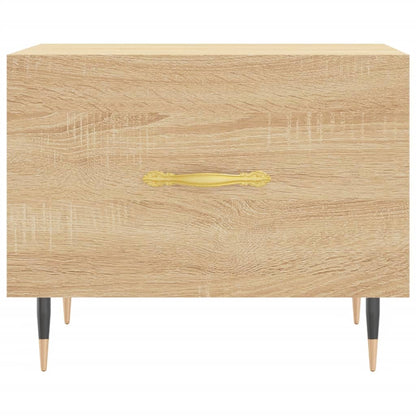 vidaXL Coffee Tables 2 pcs Sonoma Oak 50x50x40 cm Engineered Wood