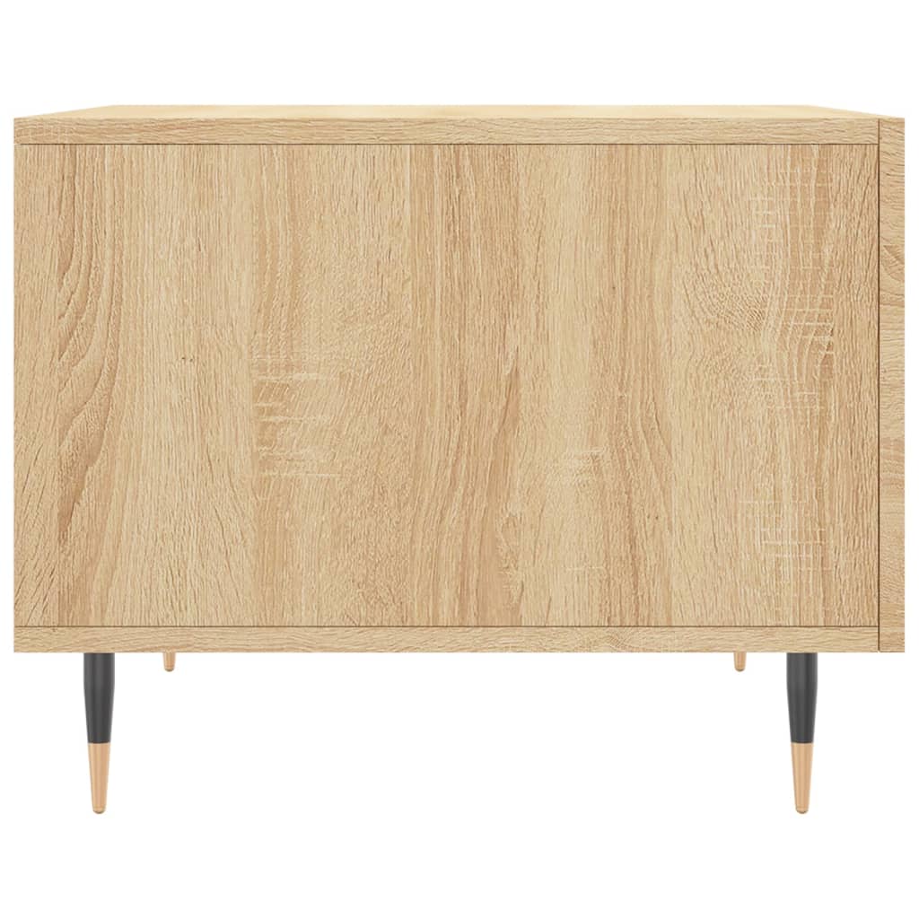 vidaXL Coffee Tables 2 pcs Sonoma Oak 50x50x40 cm Engineered Wood