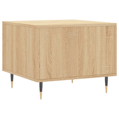 vidaXL Coffee Tables 2 pcs Sonoma Oak 50x50x40 cm Engineered Wood