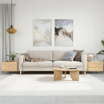 vidaXL Coffee Tables 2 pcs Sonoma Oak 50x50x40 cm Engineered Wood
