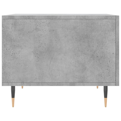 vidaXL Coffee Tables 2 pcs Concrete Grey 50x50x40 cm Engineered Wood