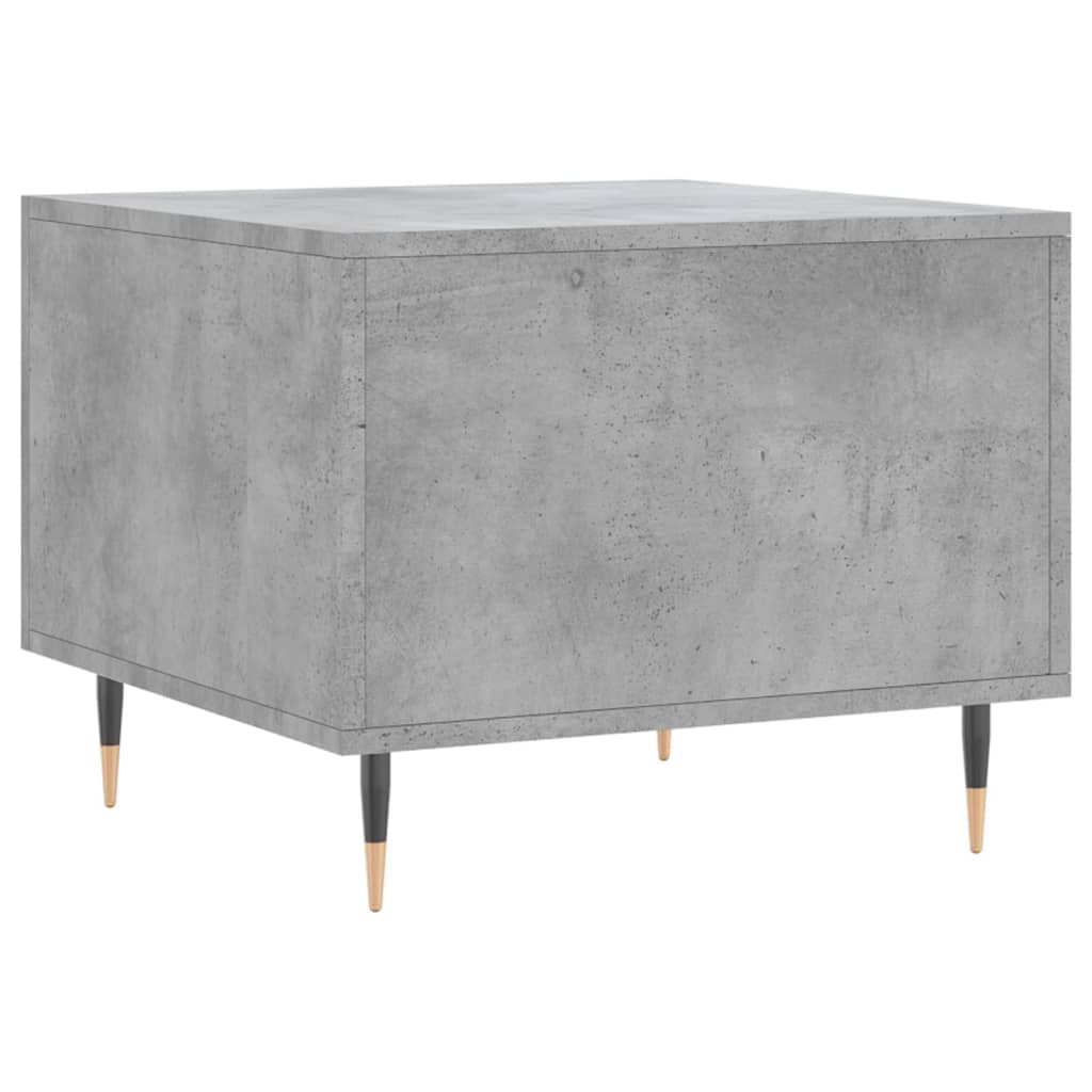 vidaXL Coffee Tables 2 pcs Concrete Grey 50x50x40 cm Engineered Wood