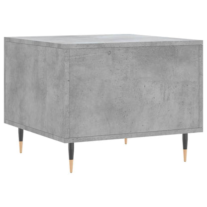 vidaXL Coffee Tables 2 pcs Concrete Grey 50x50x40 cm Engineered Wood