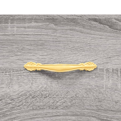vidaXL Coffee Table Grey Sonoma 50x50x40 cm Engineered Wood