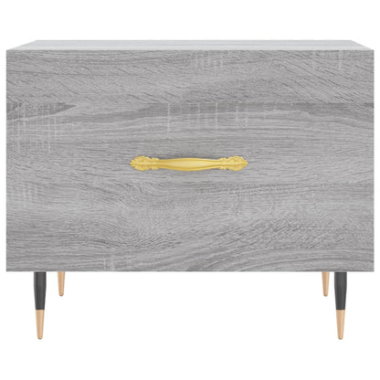 vidaXL Coffee Tables 2 pcs Grey Sonoma 50x50x40 cm Engineered Wood